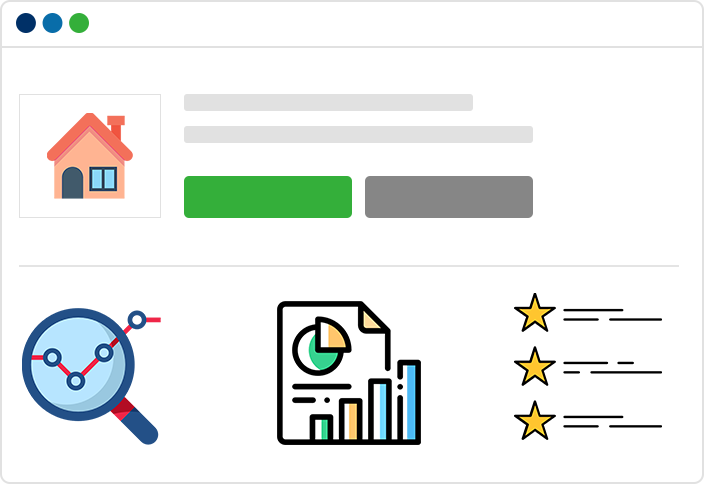 Analyze, export, and act on key investment data using PropHub's mobile landlord app